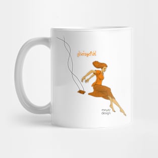 Glücksgefühl - Happiness - Jump! Mug